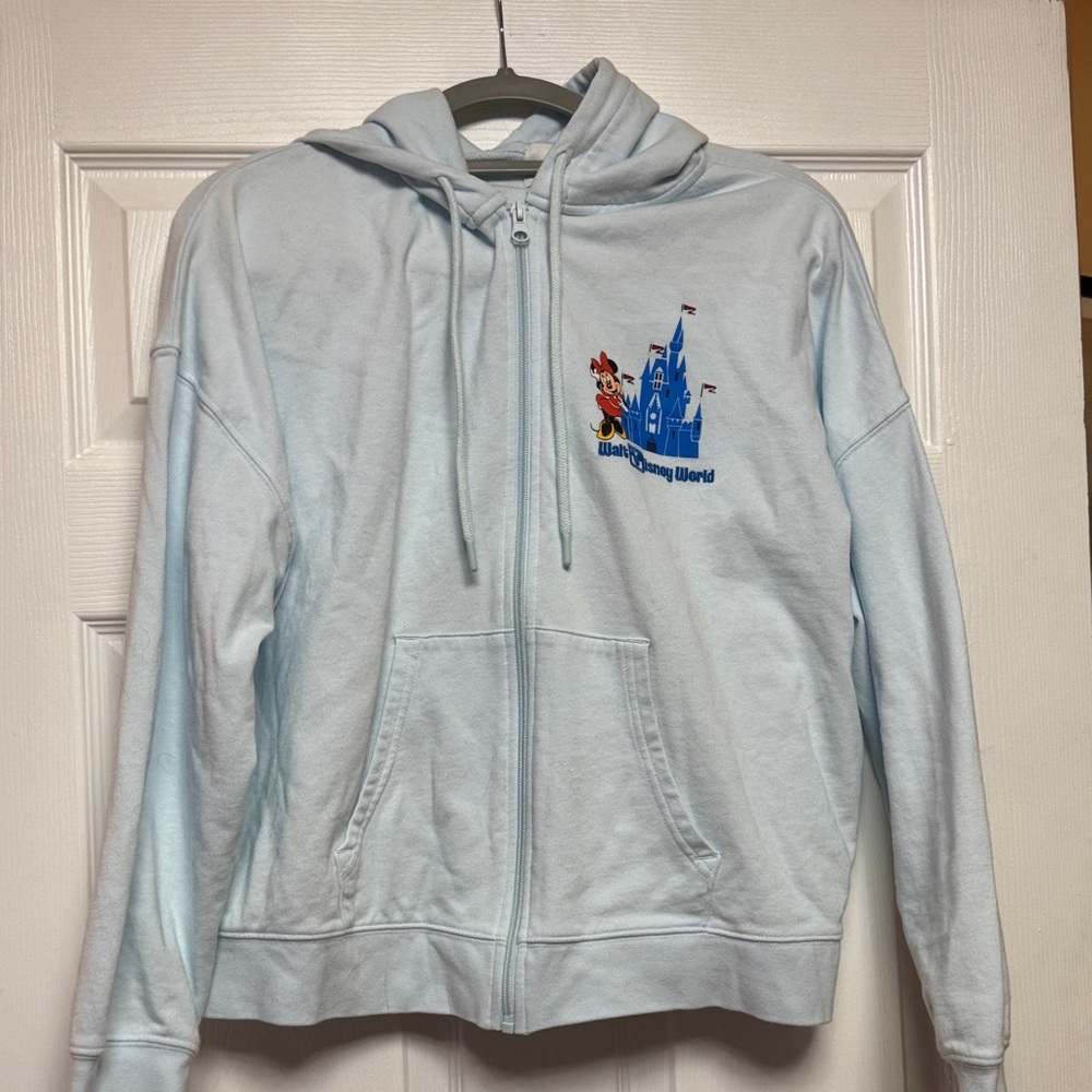 Light Blue Disney World Women's Hoodie